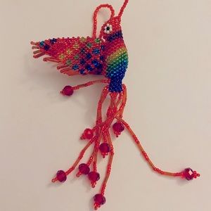 - Mayan arts hummingbird keychain